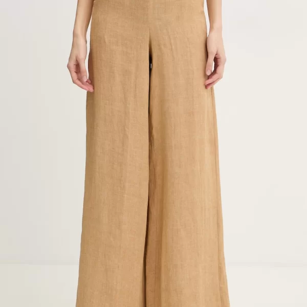 Λινό παντελόνι Marella OTTELIA