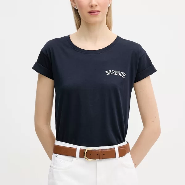 Βαμβακερό μπλουζάκι Barbour