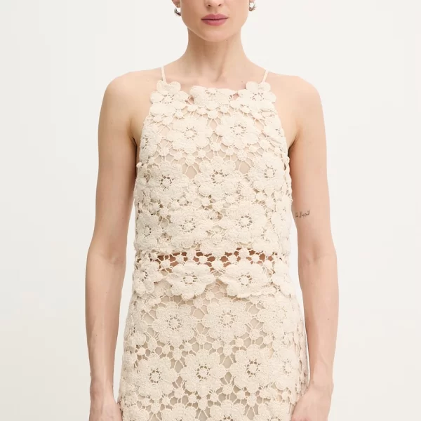 Βαμβακερή μπλούζα Bardot