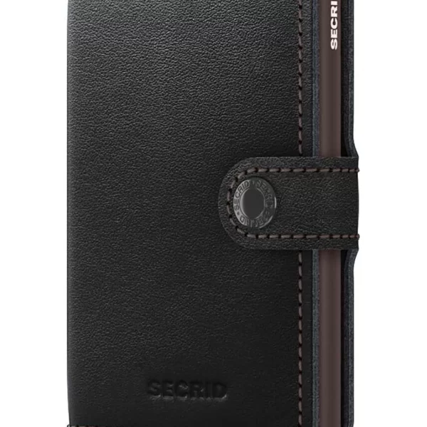 Δερμάτινο πορτοφόλι Secrid Black & Brown