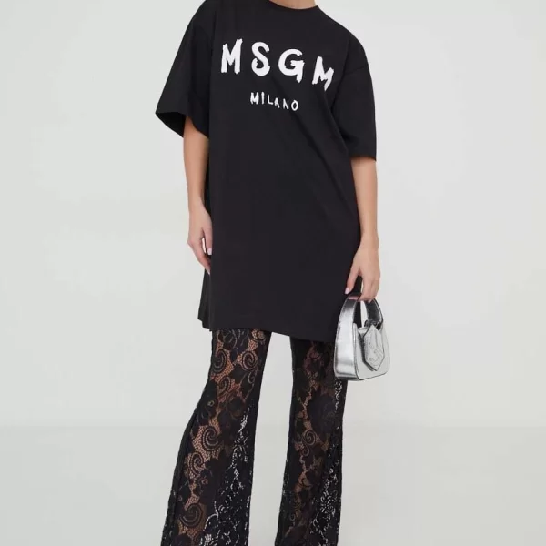 MSGM Βαμβακερό φόρεμα MSGM