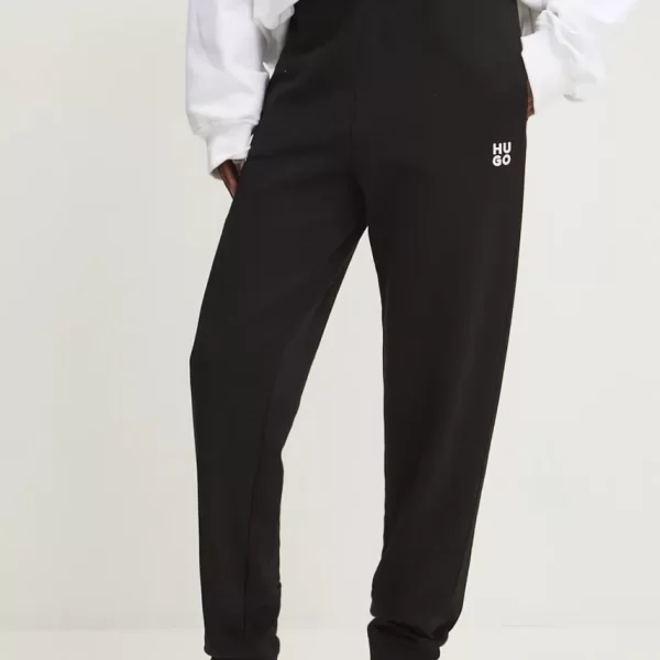 Βαμβακερό παντελόνι HUGO San Jared-C