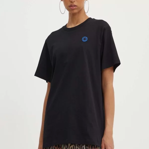 Βαμβακερό μπλουζάκι Hugo Blue San Jared-C