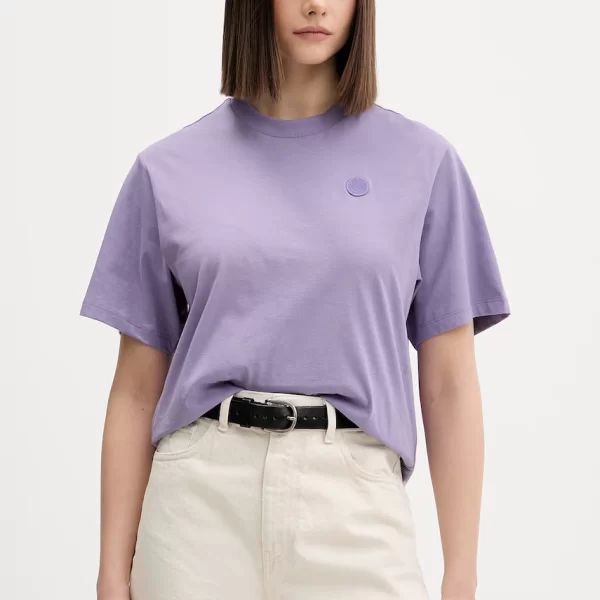 Hugo Blue Βαμβακερό μπλουζάκι Hugo Blue