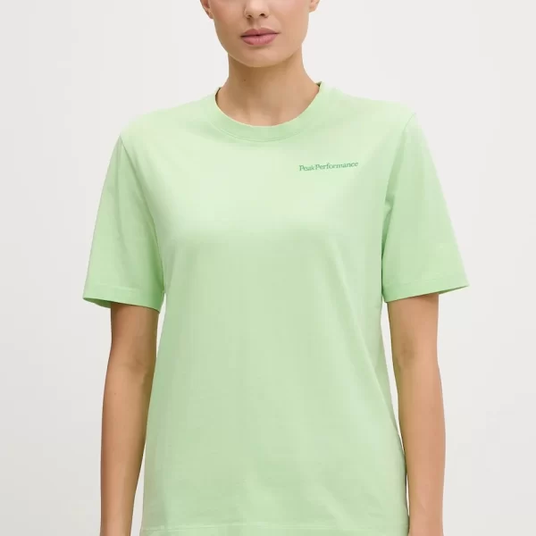 Βαμβακερό μπλουζάκι Peak Performance