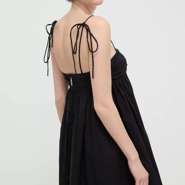 Βαμβακερό φόρεμα HUGO