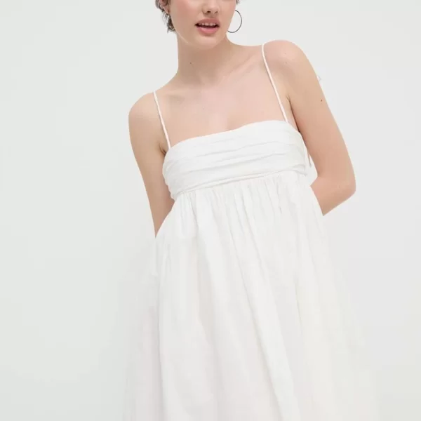 Βαμβακερό φόρεμα HUGO