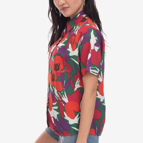 Πουκάμισο με μείγμα από λινό A.P.C.