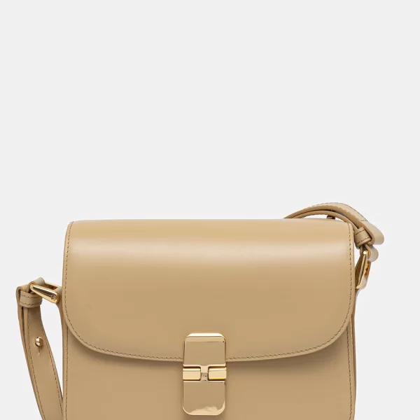 A.P.C. Δερμάτινη τσάντα A.P.C. Sac Grace Small