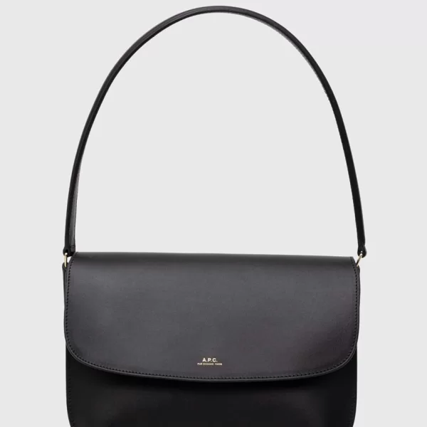 A.P.C. Δερμάτινη τσάντα A.P.C.