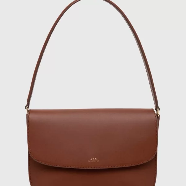 A.P.C. Δερμάτινη τσάντα A.P.C. sac sarah shoulder