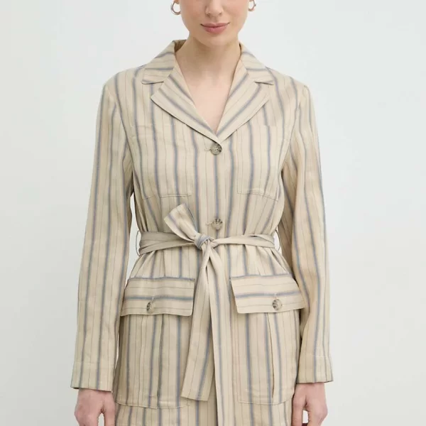 Blazer με μείγμα λινών MAX&Co.