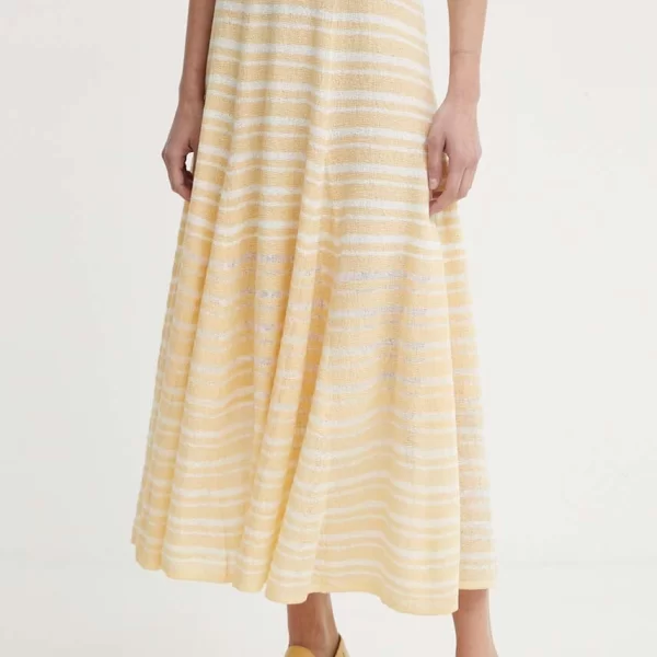 Φούστα από λινό μείγμα AERON THEO