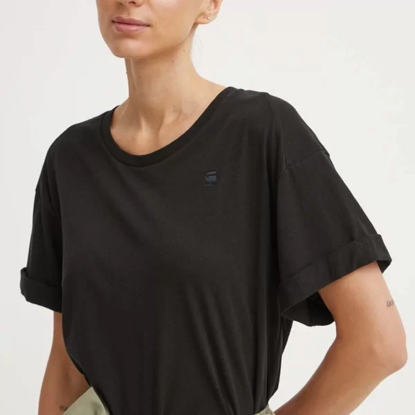 G-Star Βαμβακερό μπλουζάκι G-Star Core turtle slim knit