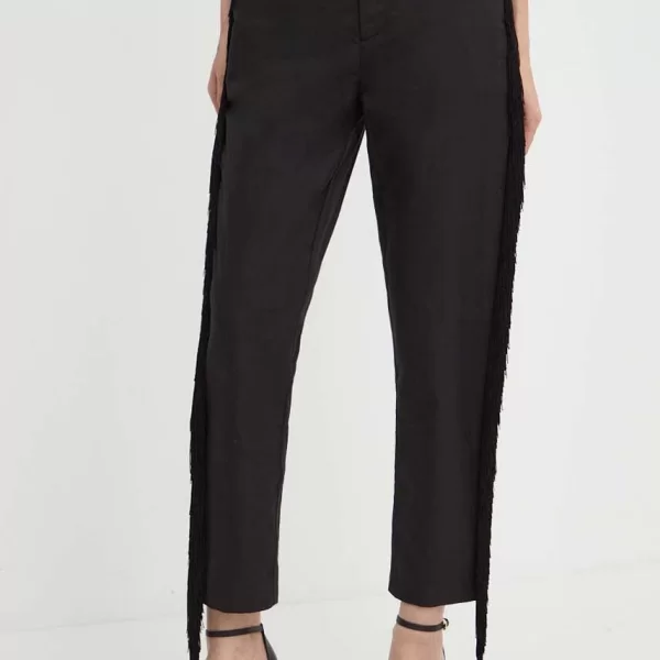 Παντελόνι με λινό μείγμα Pinko