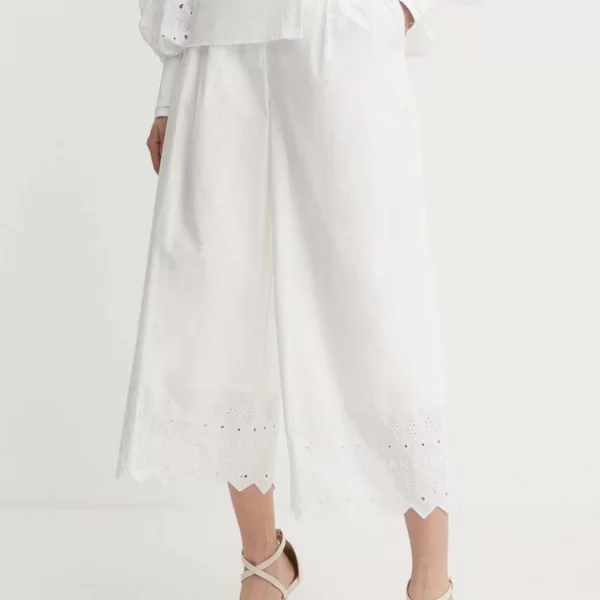 Βαμβακερό παντελόνι Karl Lagerfeld