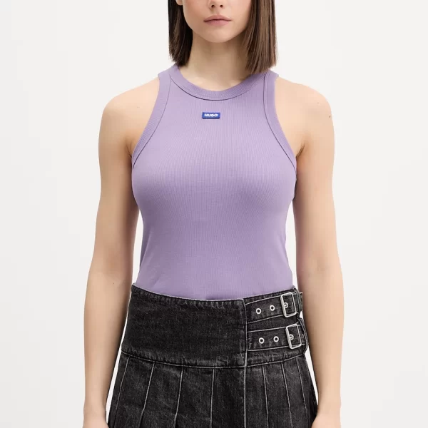 Top Hugo Blue Easy Tank_B