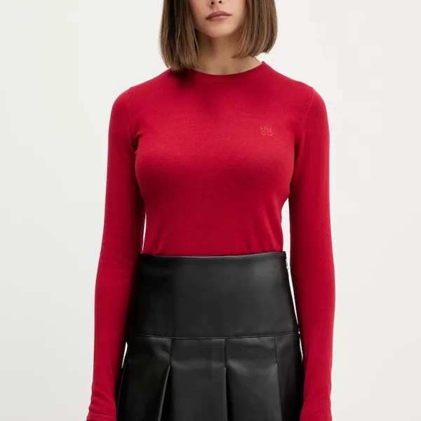 Βαμβακερό πουλόβερ HUGO Bashinah