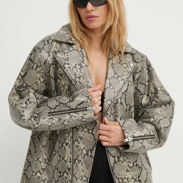 Δερμάτινo jacket Won Hundred