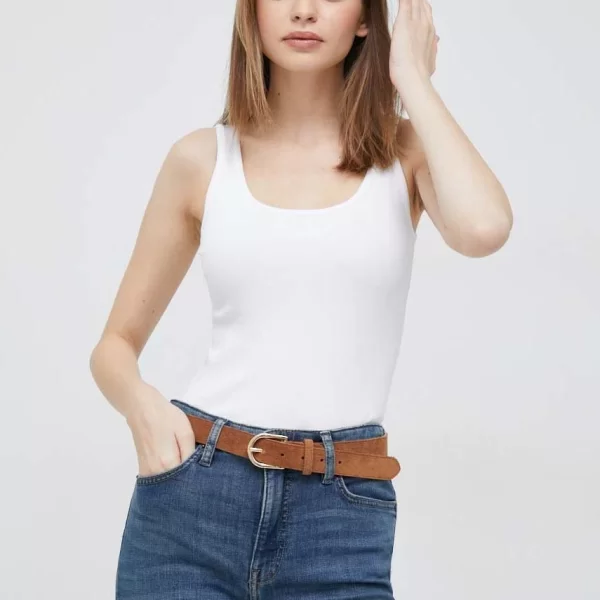 Lauren Ralph Lauren τοπ γυναικείο βαμβακερό