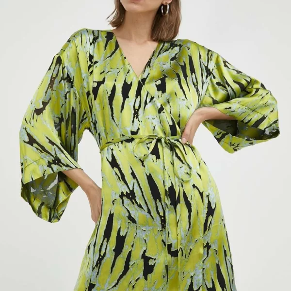 Φόρεμα από συνδιασμό μεταξιού Gestuz Anna