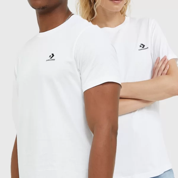 Converse Βαμβακερό μπλουζάκι Converse