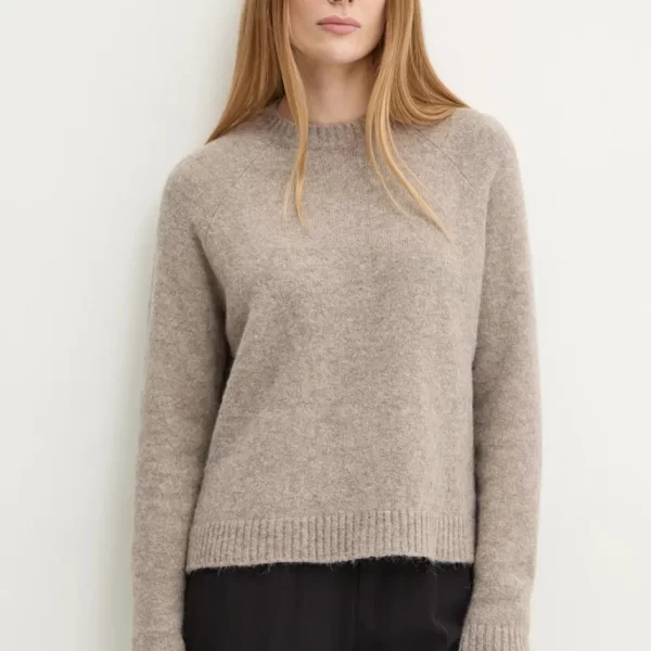 Πουλόβερ με προσθήκη μαλλιού BOSS Kenno