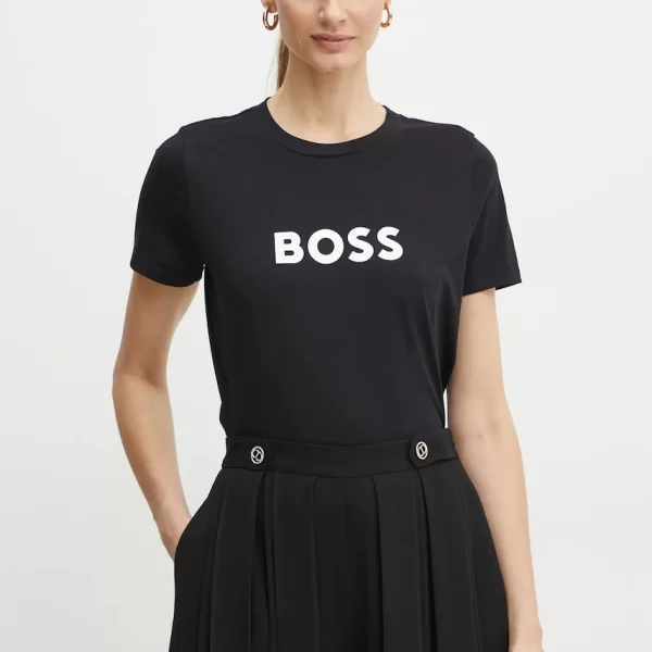 Βαμβακερό μπλουζάκι Boss Orange BOSS ORANGE Bashinah