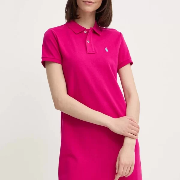 Βαμβακερό φόρεμα Polo Ralph Lauren