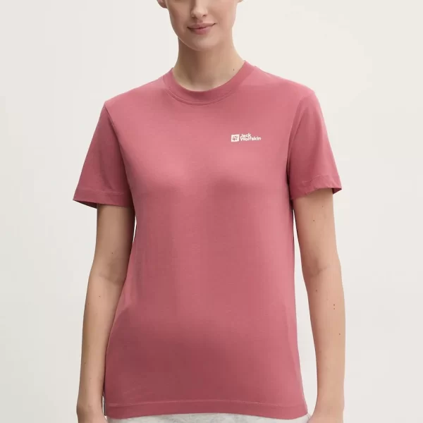 Βαμβακερό μπλουζάκι Jack Wolfskin