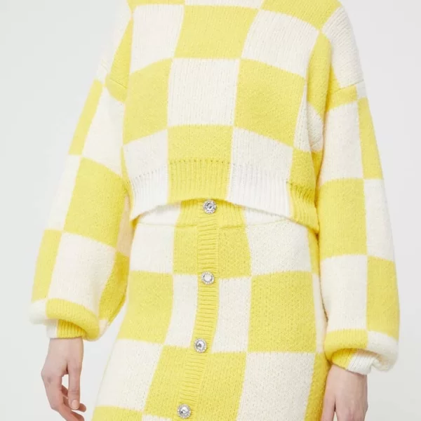 Φούστα από μείγμα μαλλιού Stine Goya