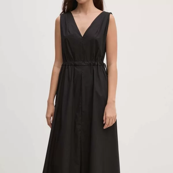 Βαμβακερό φόρεμα Sandro Ferrone