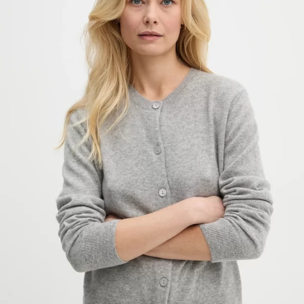 Μάλλινη ζακέτα Samsoe Samsoe SABOSTON