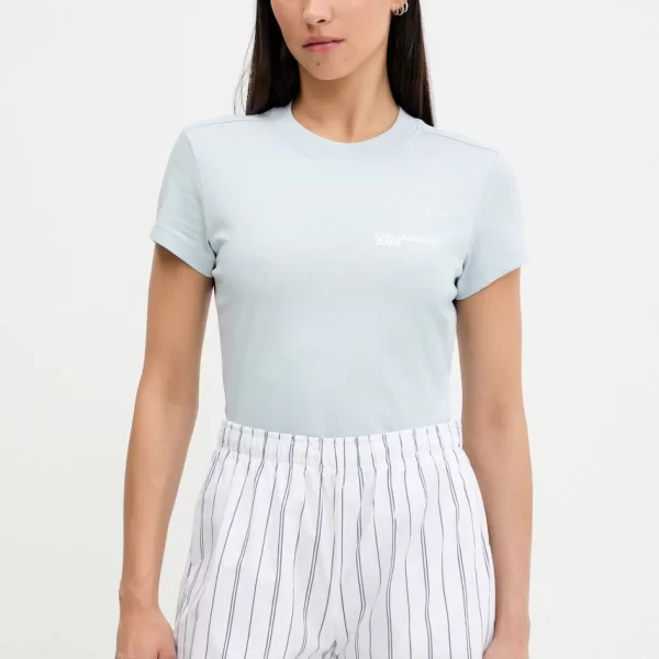 KARL LAGERFELD JEANS Βαμβακερό μπλουζάκι Karl Lagerfeld Jeans