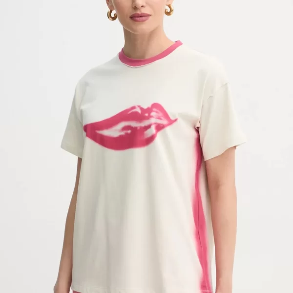 Βαμβακερό μπλουζάκι MAX&Co. x DC