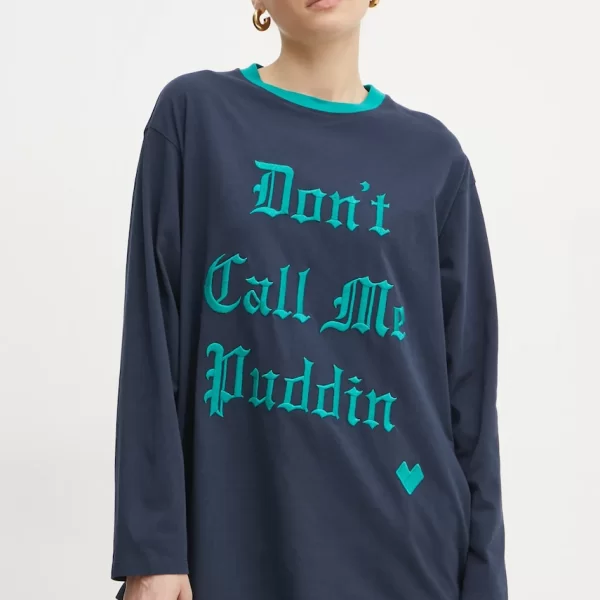 Βαμβακερή μπλούζα με μακριά μανίκια MAX&Co.