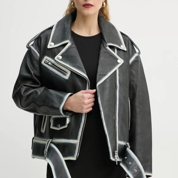 STAND STUDIO Δερμάτινο μπουφάν Stand Studio Irene Jacket