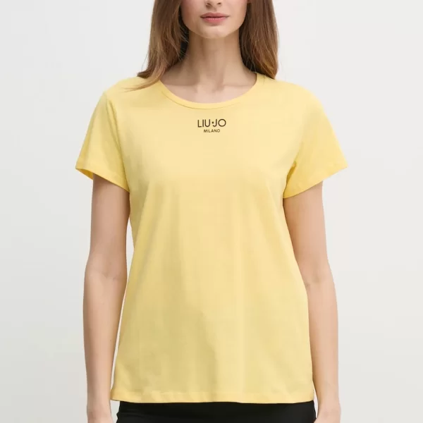 Liu Jo Βαμβακερό μπλουζάκι Liu Jo