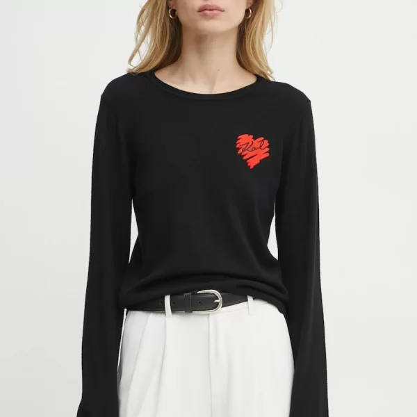 Karl Lagerfeld Μάλλινο πουλόβερ Karl Lagerfeld