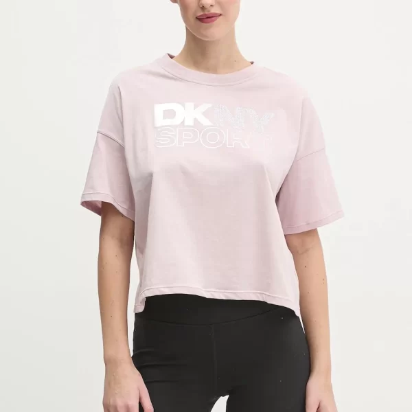 DKNY Βαμβακερό μπλουζάκι Dkny