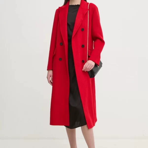 PEDRO DEL HIERRO Παλτό από μείγμα μαλλιού Pedro del Hierro