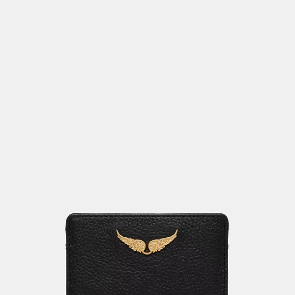 Zadig & Voltaire Δερμάτινη θήκη για κάρτες ZADIG&VOLTAIRE