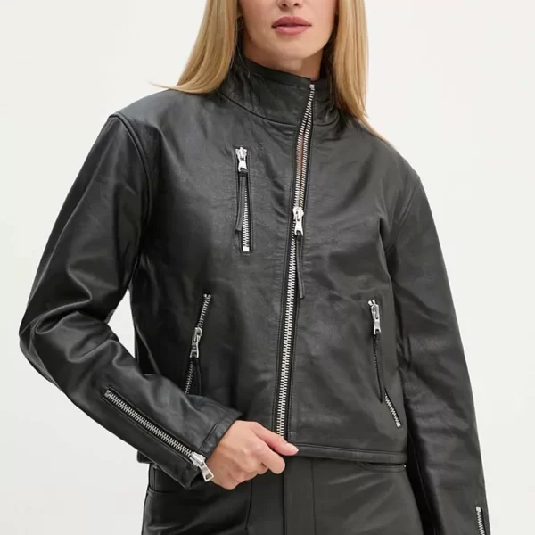 Δερμάτινο μπουφάν Won Hundred