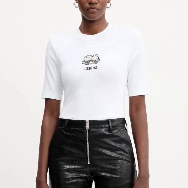 ICEBERG Βαμβακερό μπλουζάκι Iceberg