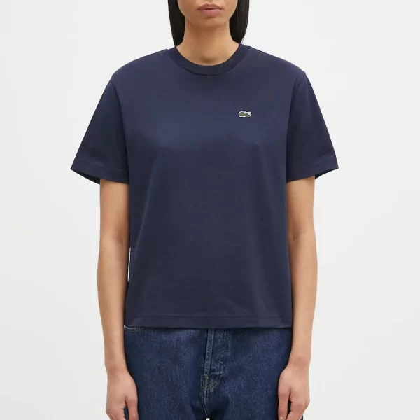 Βαμβακερό μπλουζάκι Lacoste