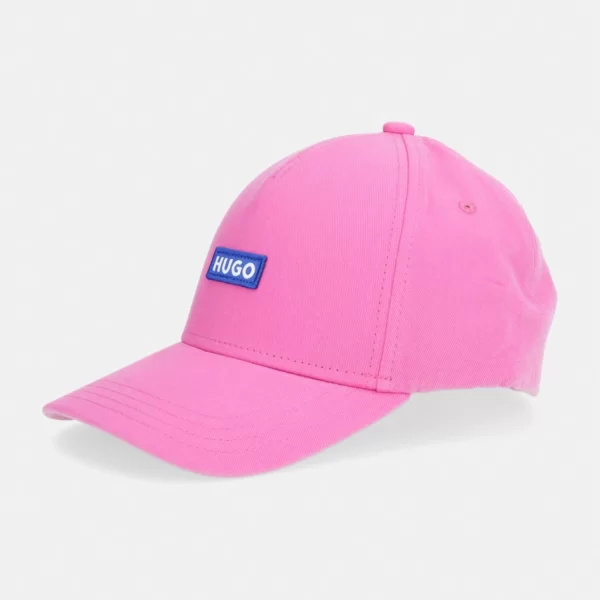 Βαμβακερό καπέλο του μπέιζμπολ Hugo Blue Alyce