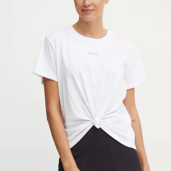 DKNY Βαμβακερό μπλουζάκι Dkny