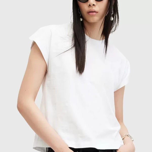 AllSaints Βαμβακερό μπλουζάκι AllSaints RUE TEE