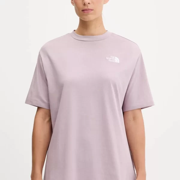 Βαμβακερό μπλουζάκι The North Face Essential