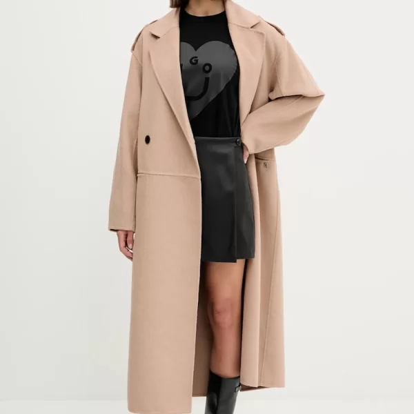 Παλτό από μείγμα μαλλιού HUGO Bashinah